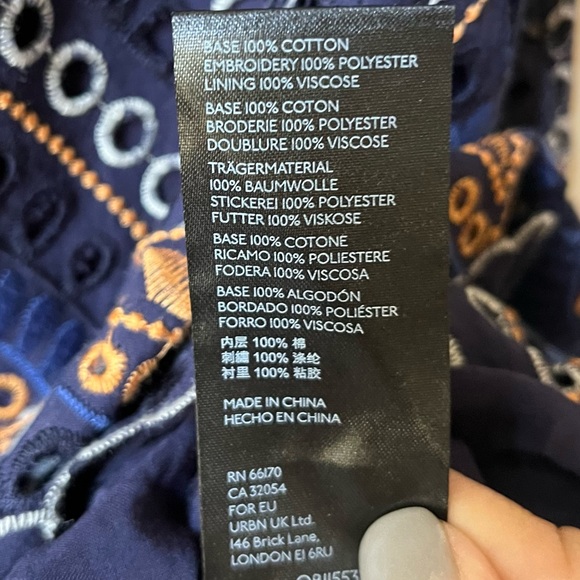 Like New Anthropologie Nori Eyelet Tunic Dress - Picture 11 of 11